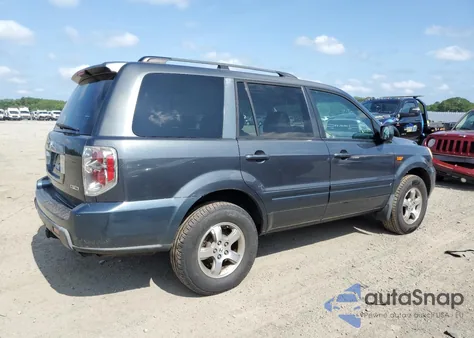 2006 Honda Pilot Ex from USA, damaged, VIN 2HKYF18786H508317